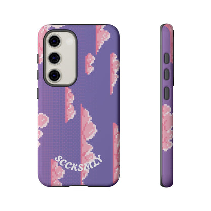 Purple Cotton Candy Sky Tough Phone Case for Samsung