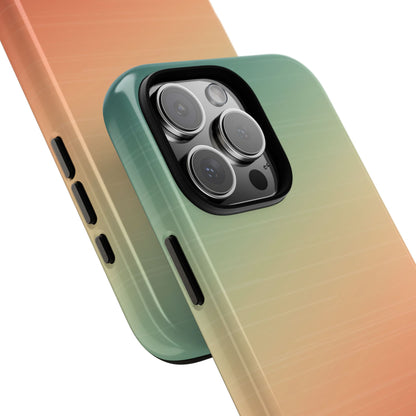 Warm Ombré Tough Phone Case for Apple