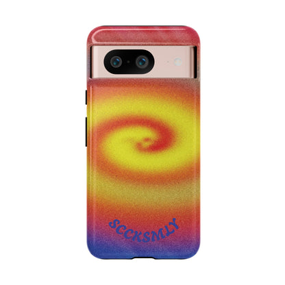 Toxic Spiral Tough Phone Case for Google Pixel