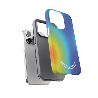 Gradient Heatwave Tough Phone Case for Apple