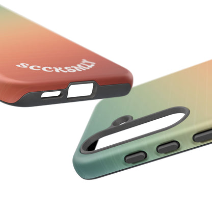 Warm Ombré Tough Phone Case for Samsung