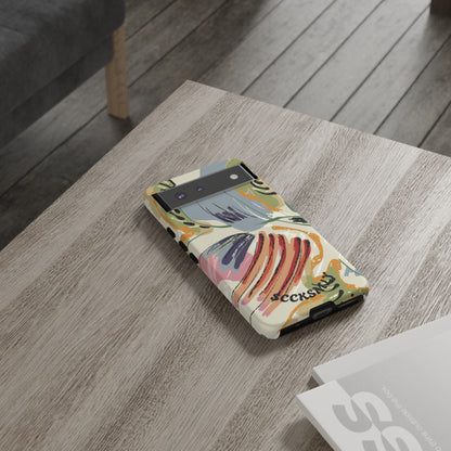 Botanical Strokes Palette Tough Phone Case for Google Pixel