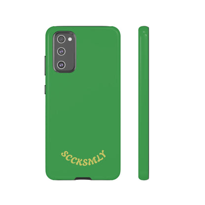 SOLID Green Grin Tough Case for Samsung