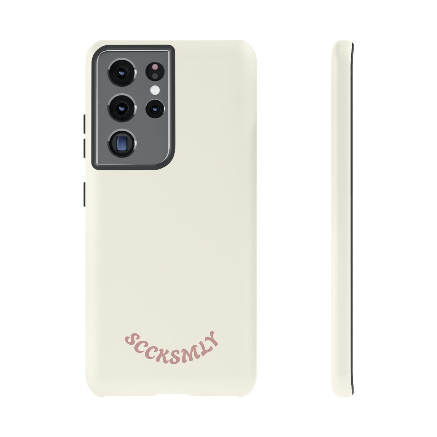Sweet Oat Milk Tough Phone Case for Samsung