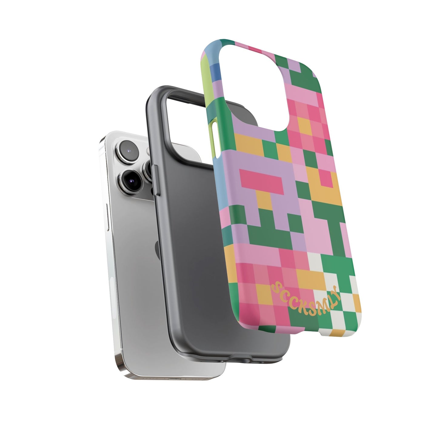 Pixel Garden Tough Phone Case for Apple