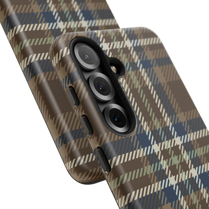 Earth and Sky Plaid Phone Case for Samsung