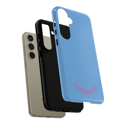 SOLID Blue Candie Tough Case for Samsung