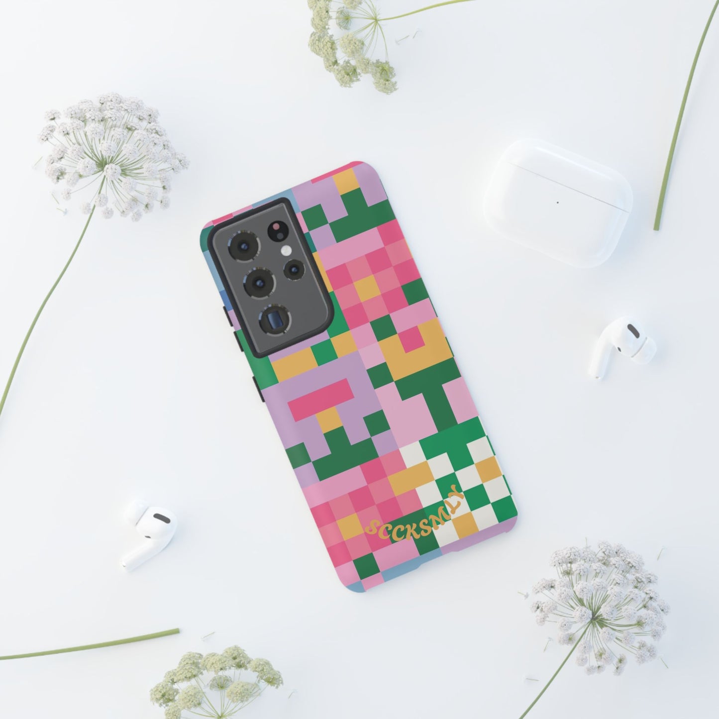 Pixel Garden Tough Phone Case for Samsung