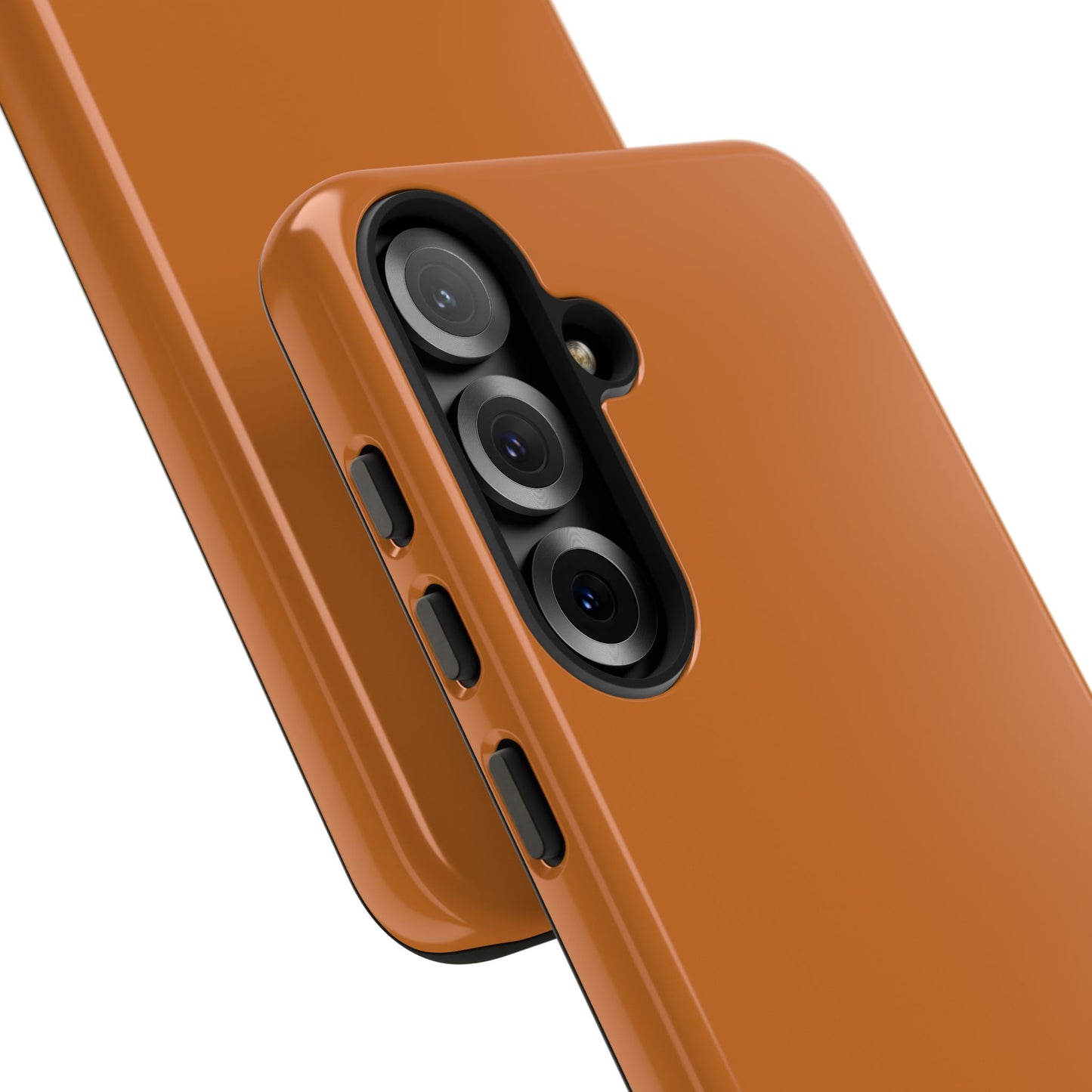 SOLID Terracotta Coal Tough Case for Samsung