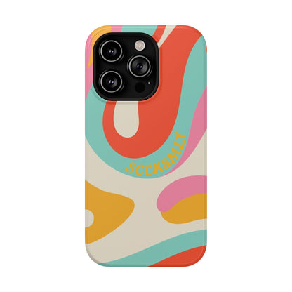Psychodelic Acid Swirl Phone Case for Apple