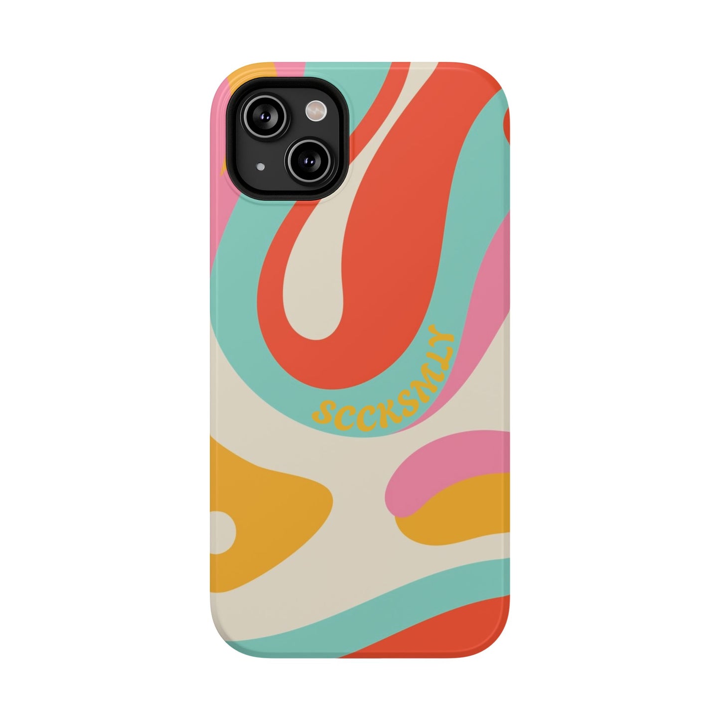 Psychodelic Acid Swirl Phone Case for "IOS or Apple"