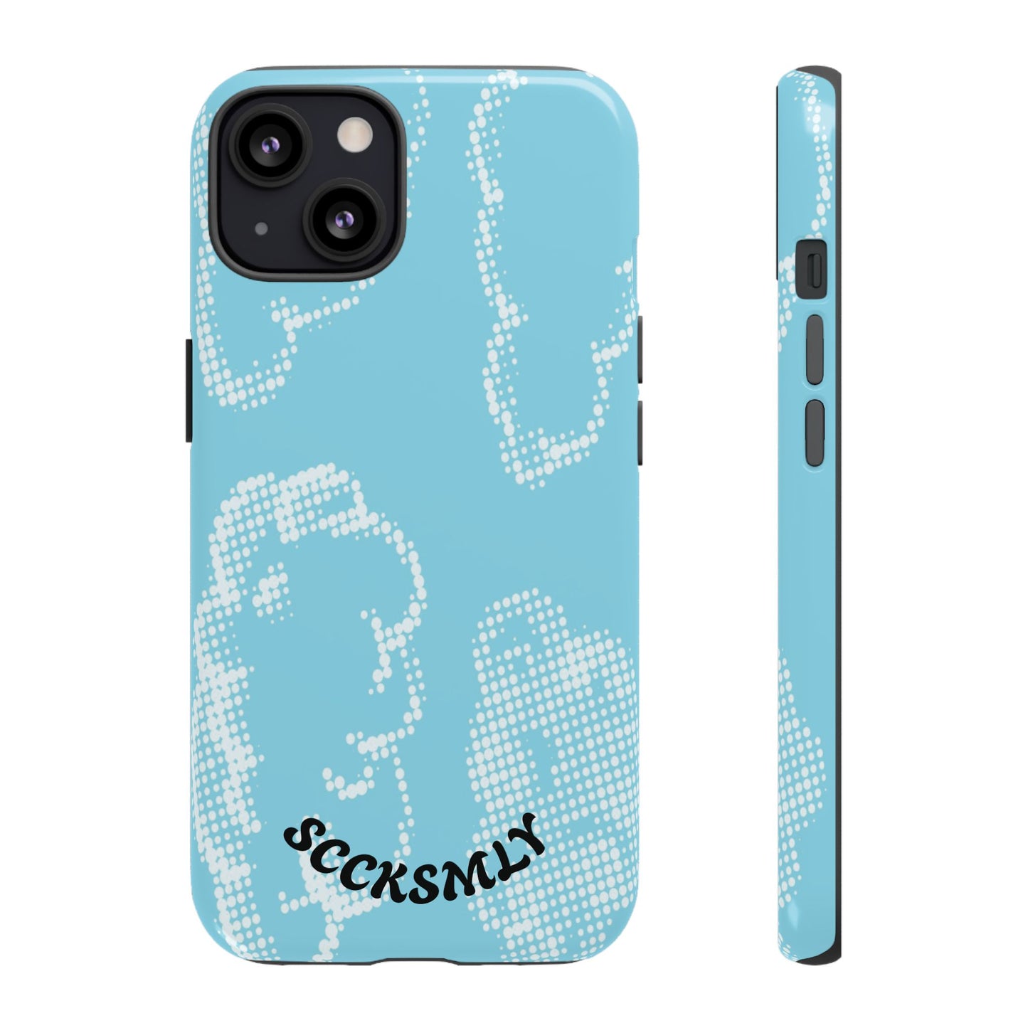 Comic Dot Sky Tough Phone Case for Apple