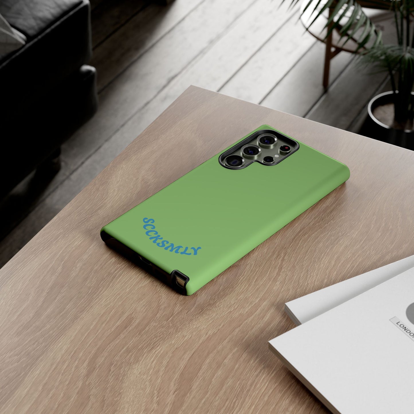 SOLID Sour Lime Tough Case for Samsung