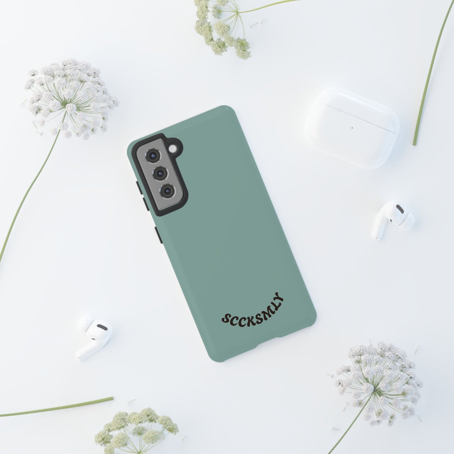 SOLID Fudge Mint Crunch Tough Phone Case for Samsung