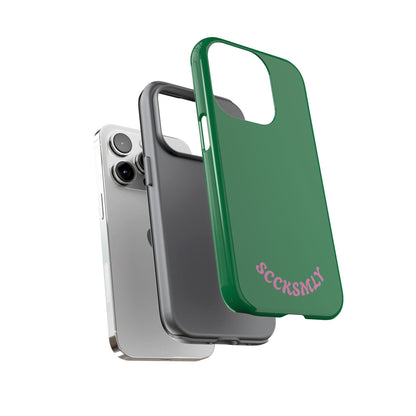 SOLID Garden Pink Tough Case for Apple