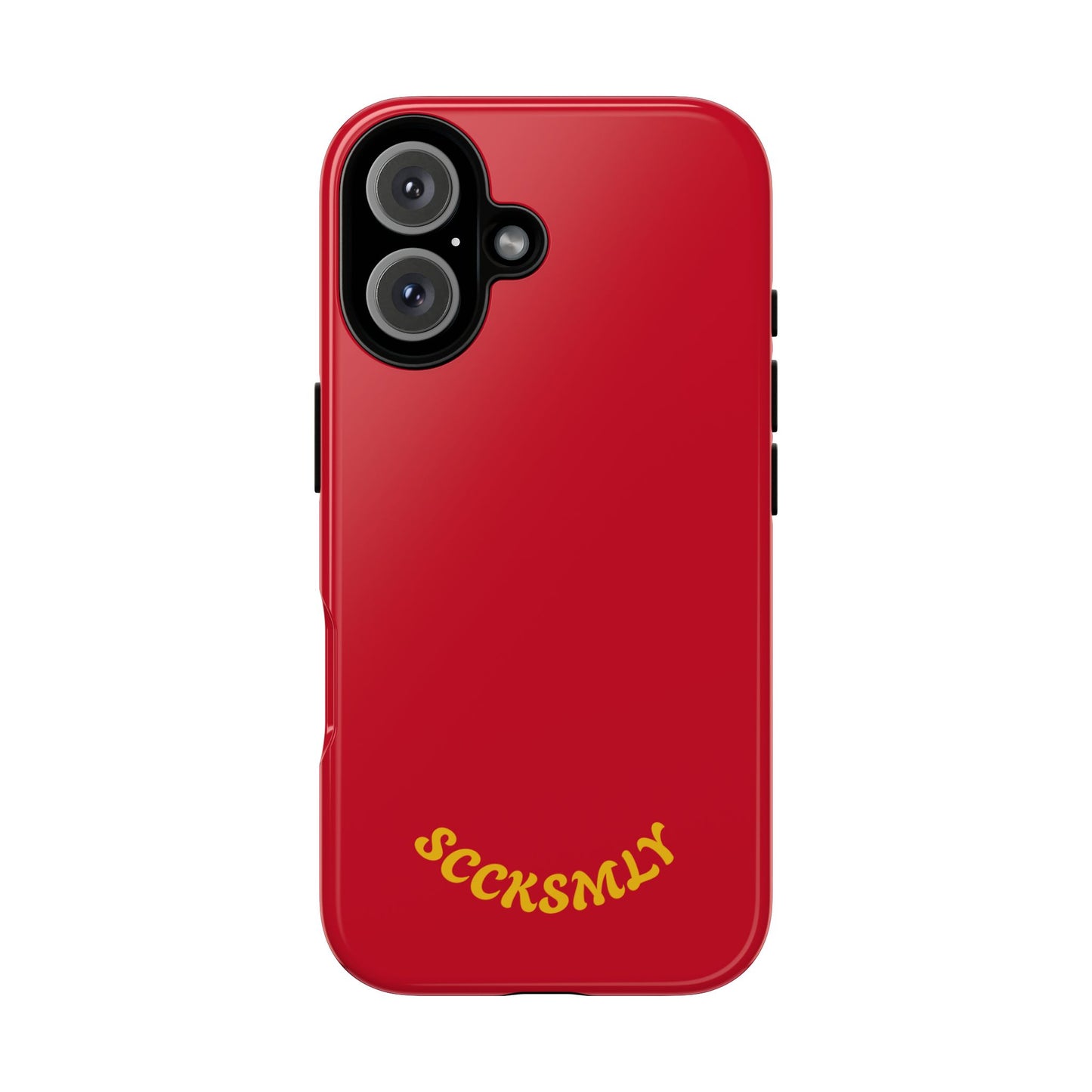 SOLID Calm Cherry Tough Case for Apple