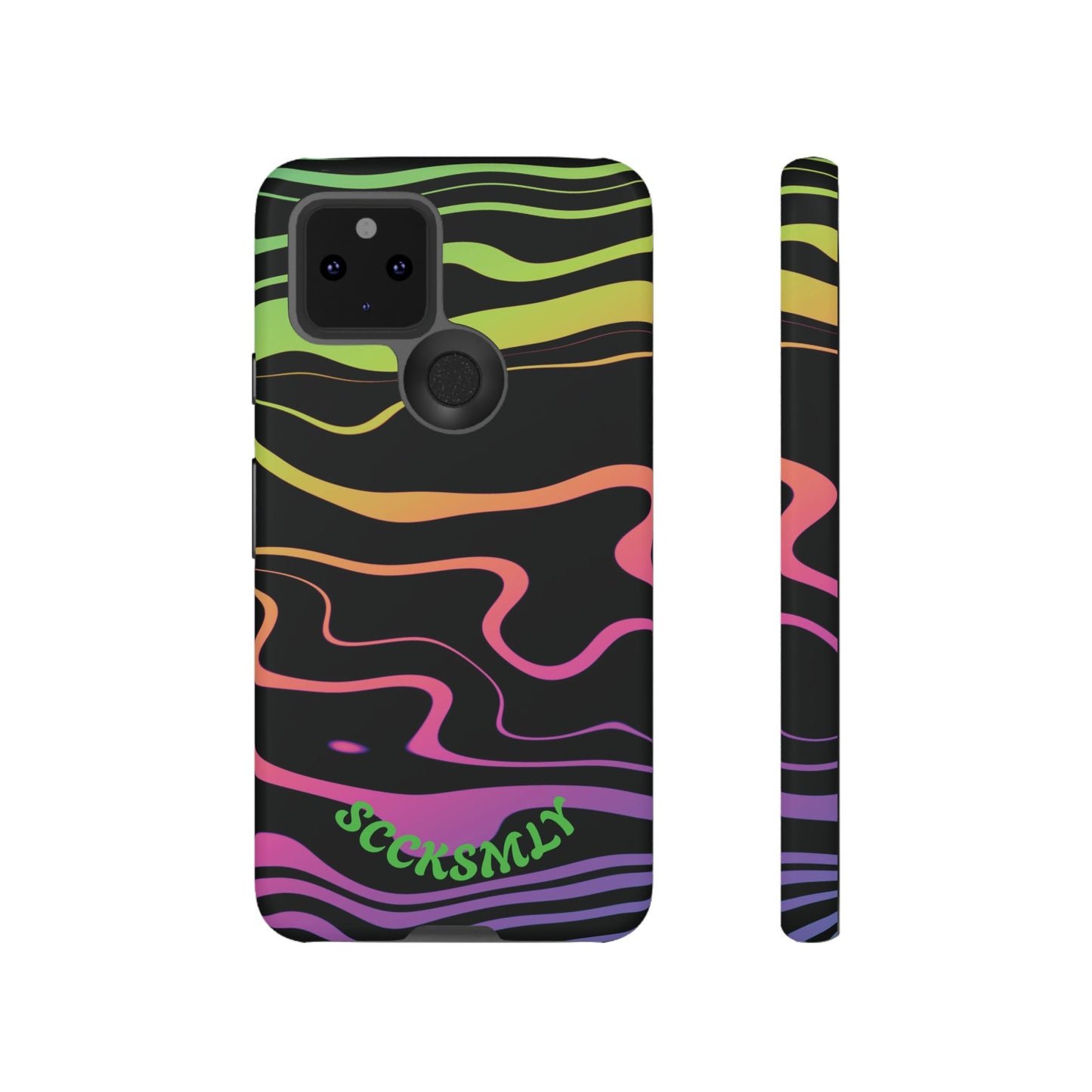 Dark Rainbow Phone Case For Google Pixel