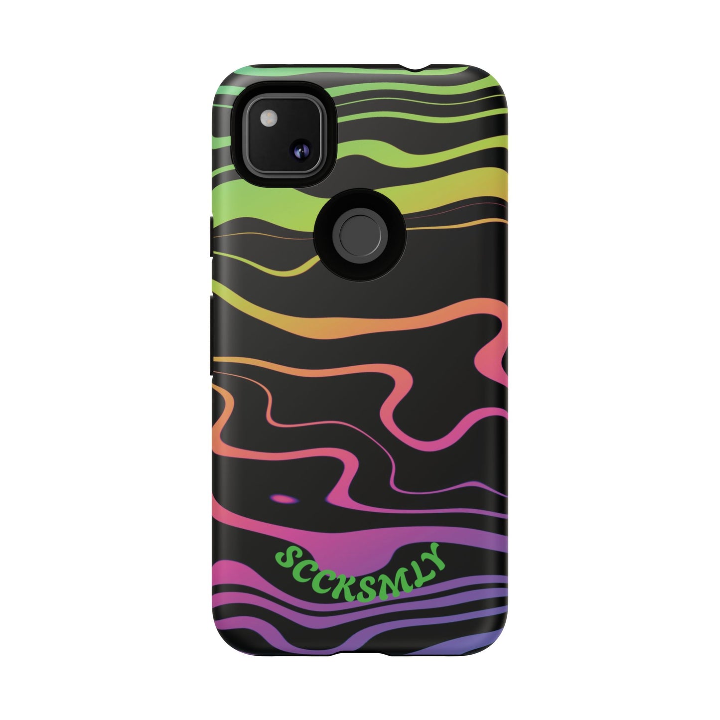 Dark Rainbow Phone Case For Google Pixel