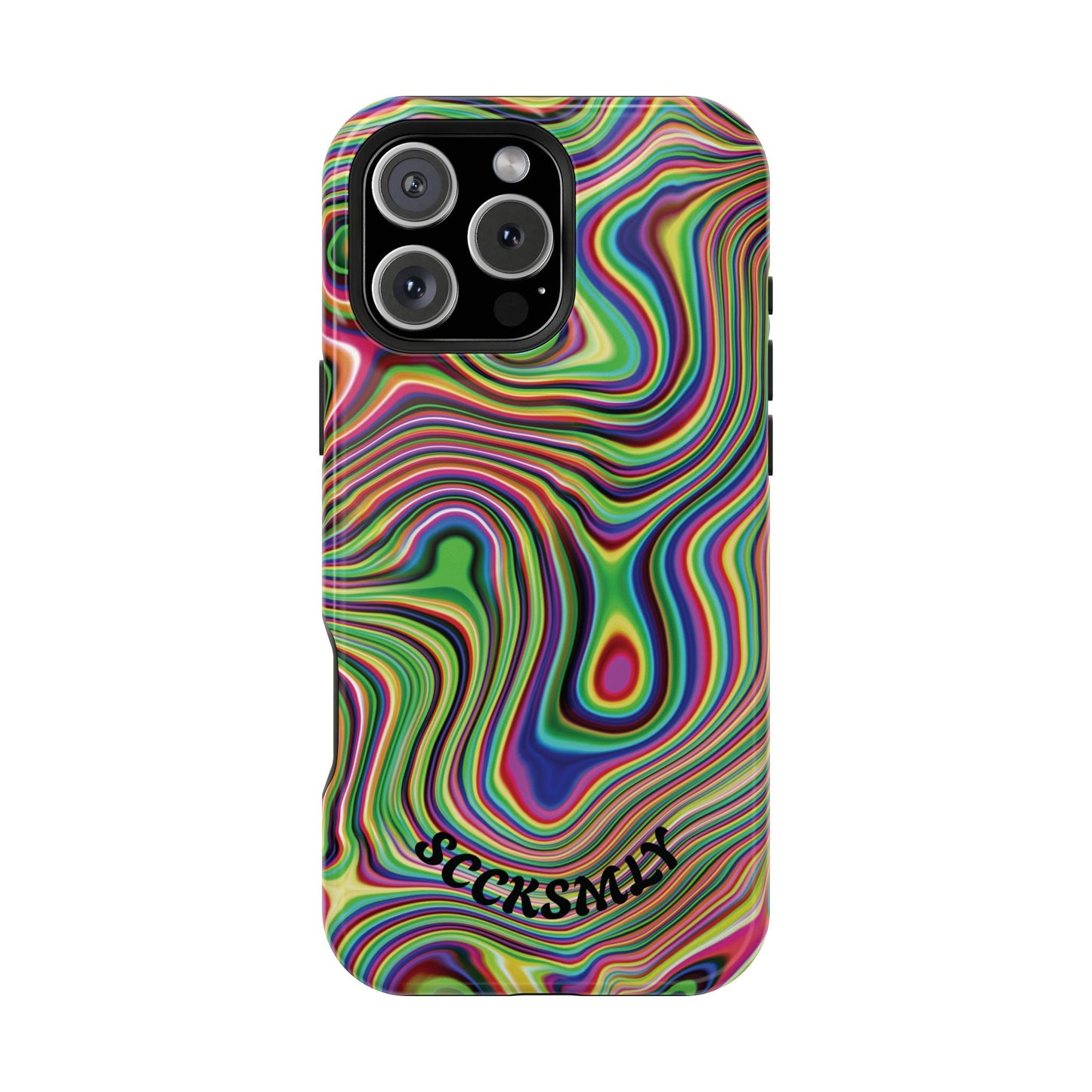 Acid Swirl Phone Case for Apple