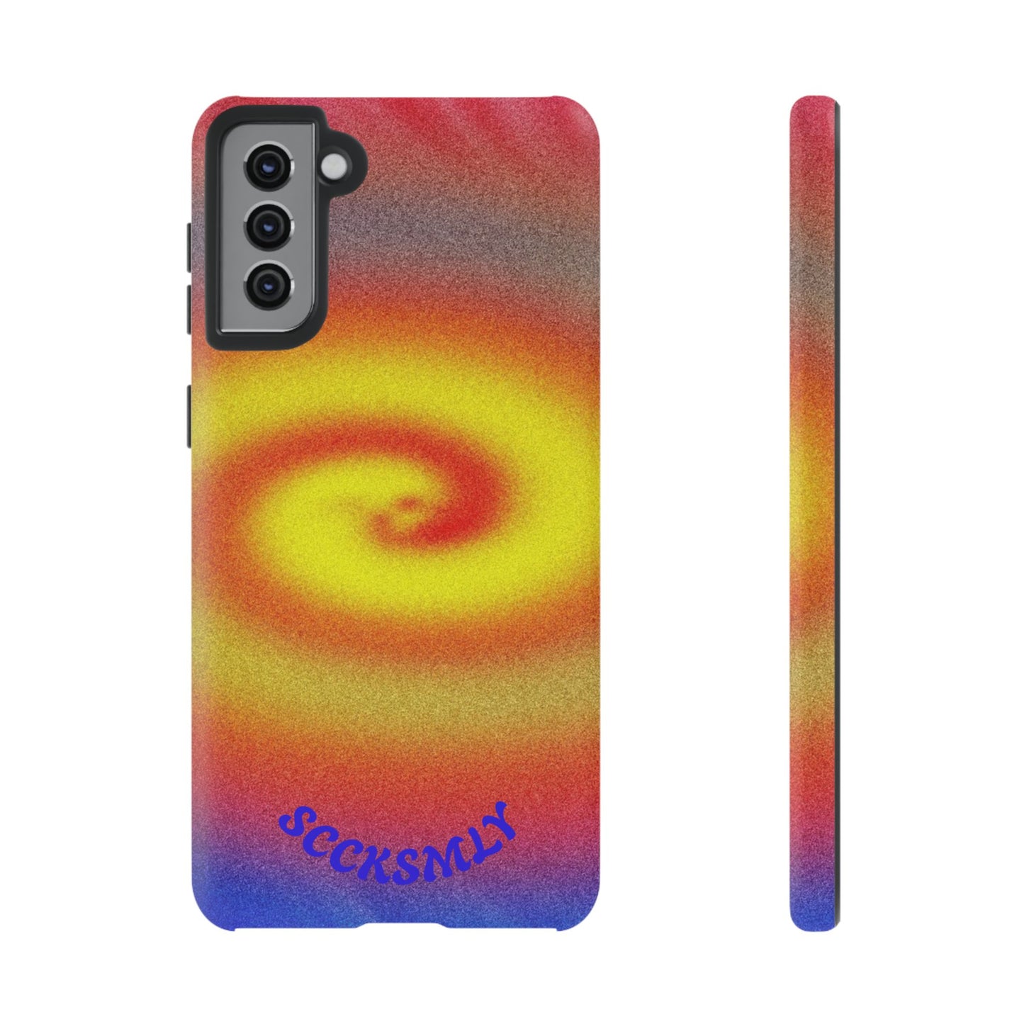 Toxic Spiral Tough Phone Case for Samsung