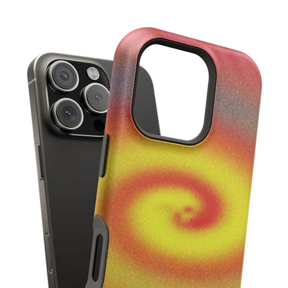 Toxic Spiral Tough Phone Case for Apple