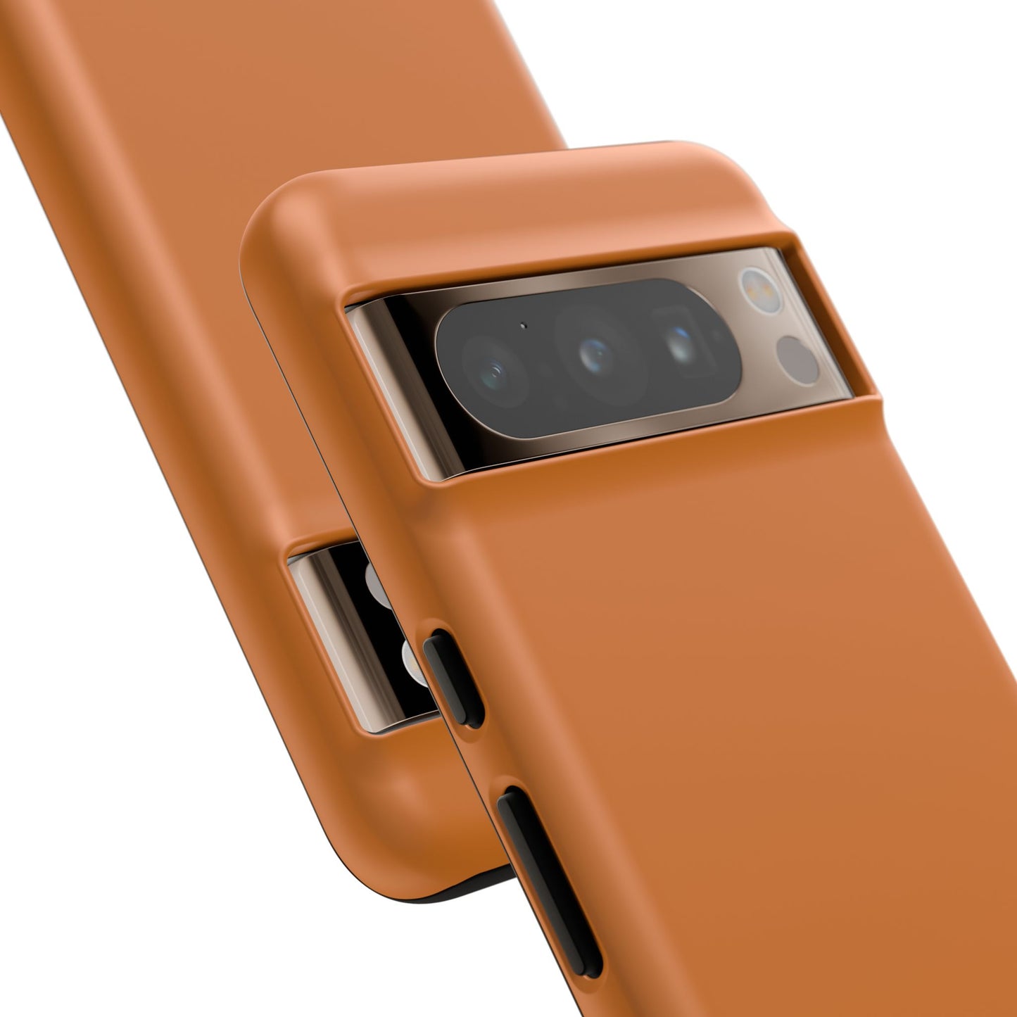 SOLID Terracotta Coal Tough Case for Google Pixel