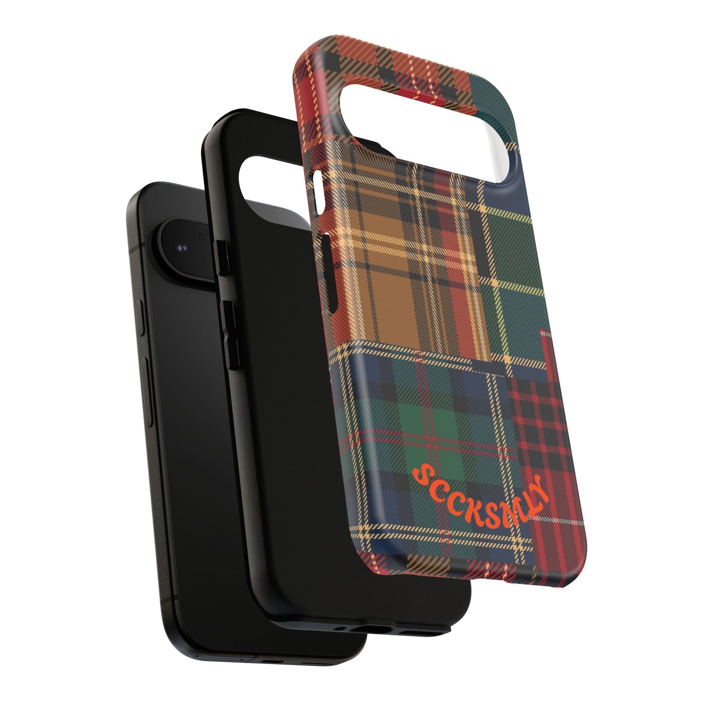 Heritage Hues Patchwork Tough Phone Case for Google Pixel