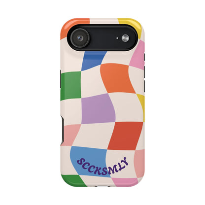 Checker Flicker Phone Case Apple