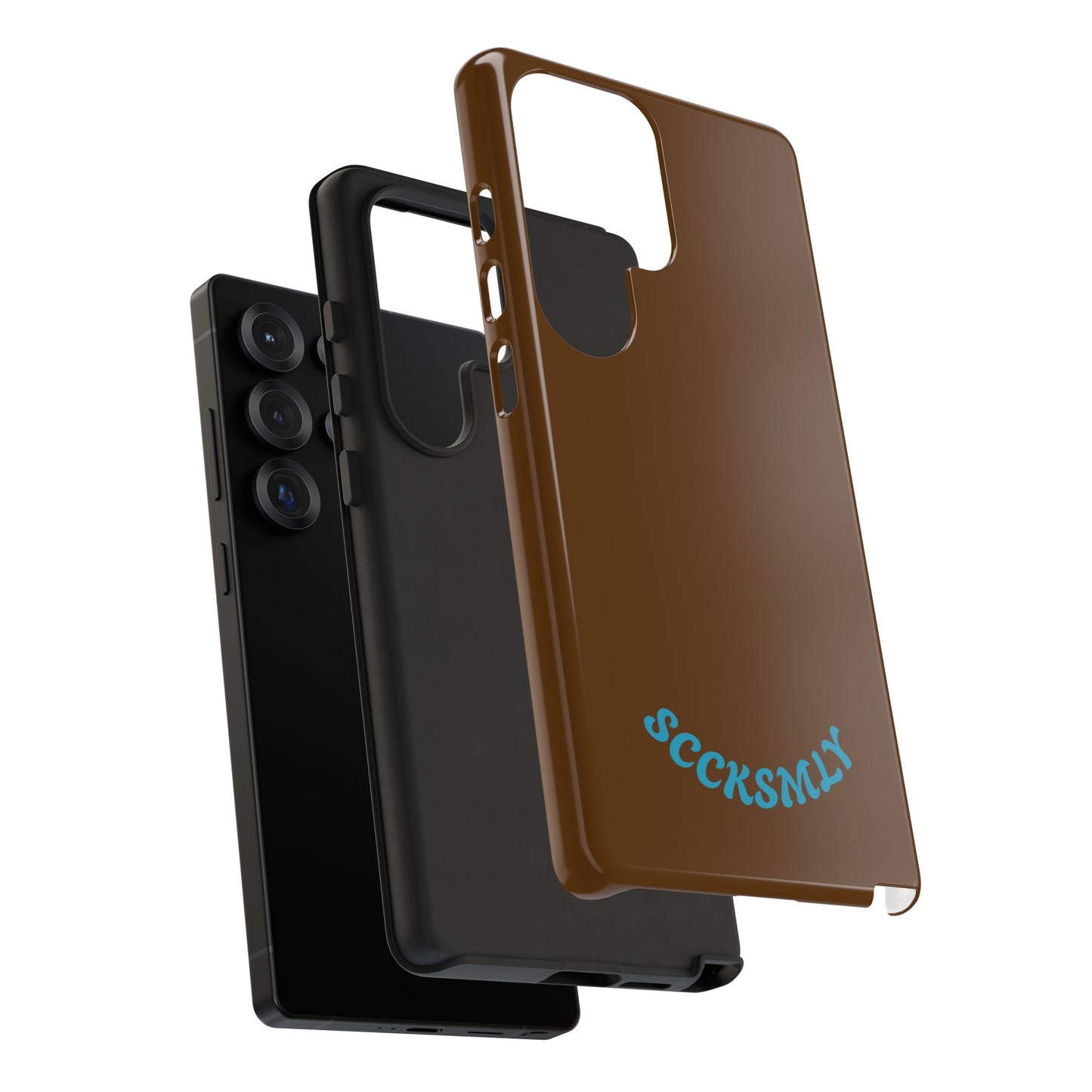 SOLID Chocolate Coco Tough Case for Samsung