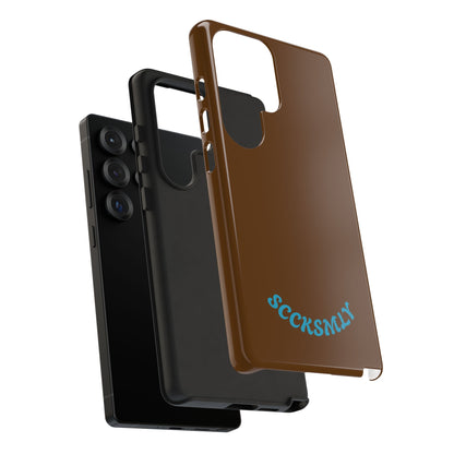 SOLID Chocolate Coco Tough Case for Samsung