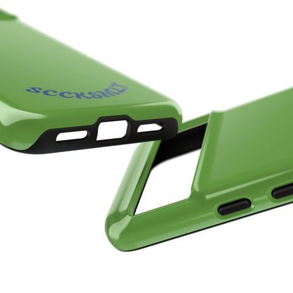 SOLID Matcha Moss Tough Phone Case for Google Pixel