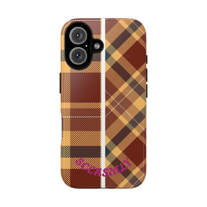 Autumn Plaid Phone Case for Apple