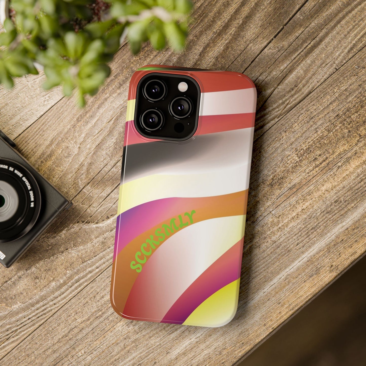 Neutral Waves Phone Case for Apple