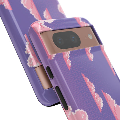 Purple Cotton Candy Sky Tough Phone Case for Google Pixel