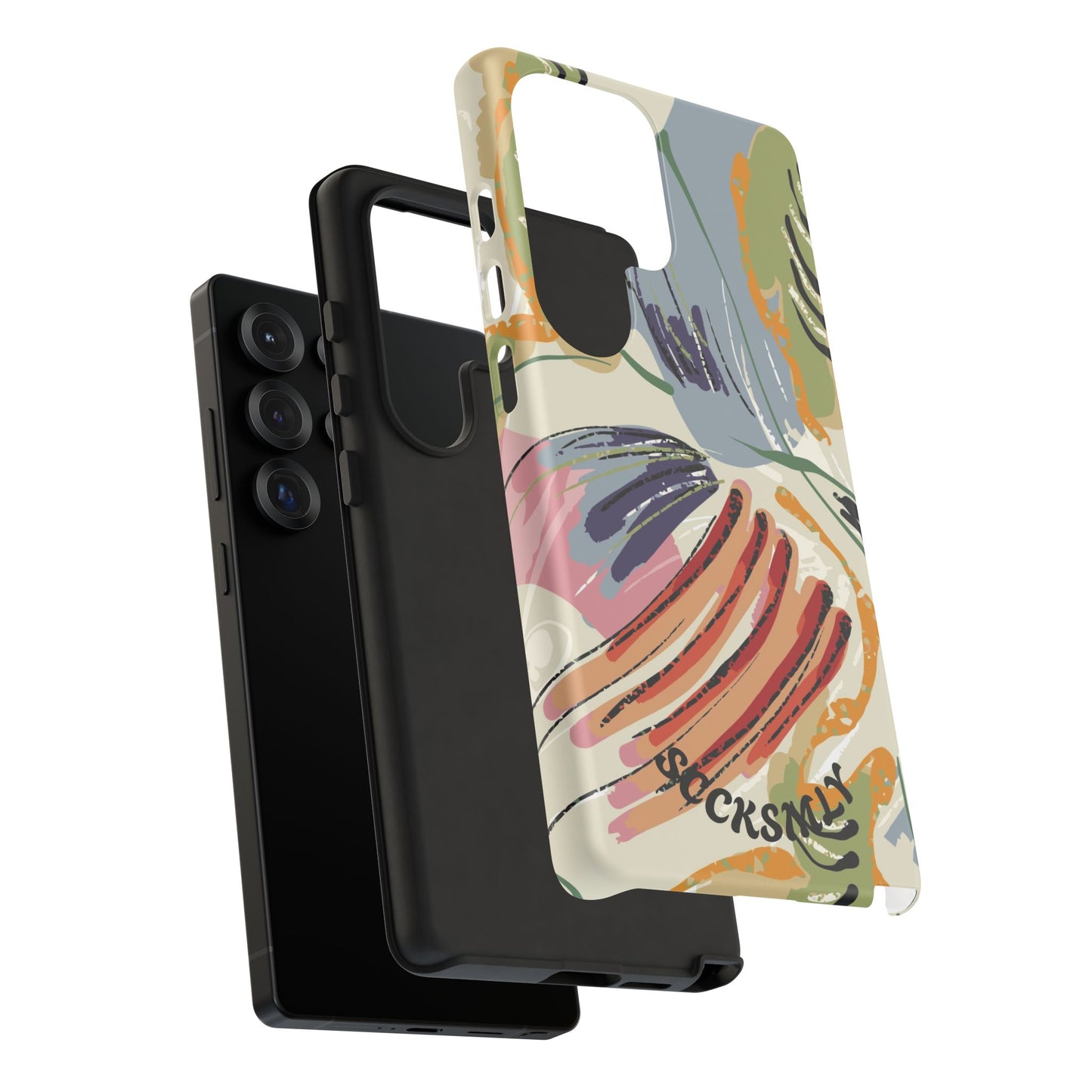 Botanical Strokes Palette Tough Phone Case for Samsung