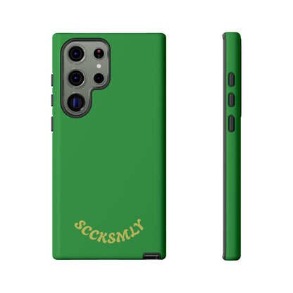 SOLID Green Grin Tough Case for Samsung
