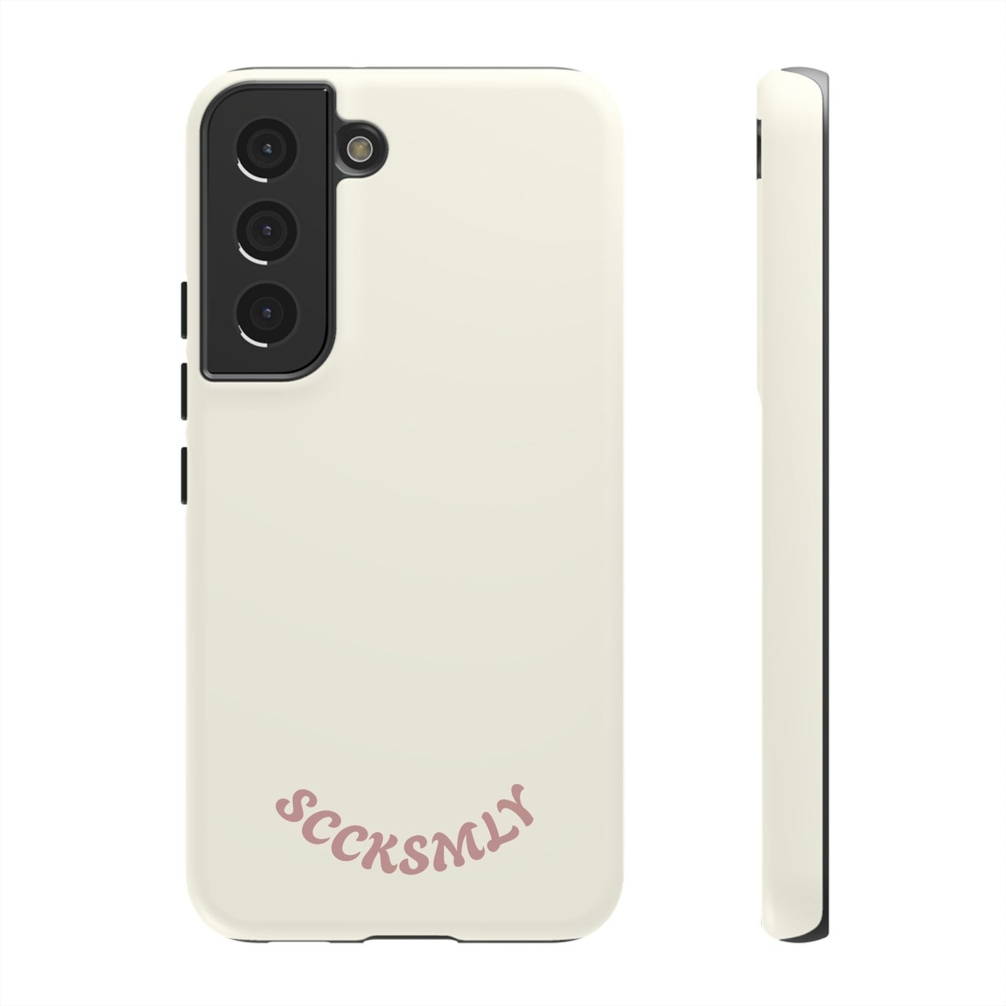 Sweet Oat Milk Tough Phone Case for Samsung
