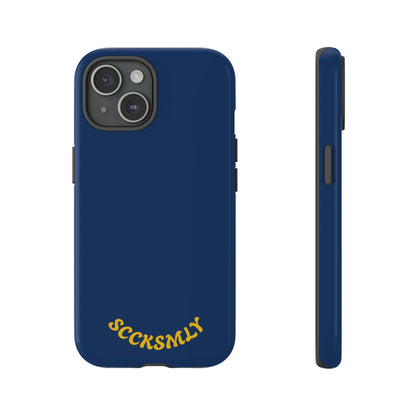 SOLID Cobalt Haze Tough Case for Apple