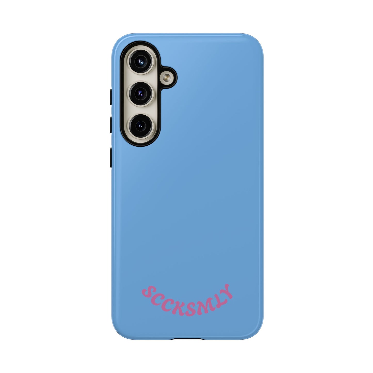 SOLID Blue Candie Tough Case for Samsung