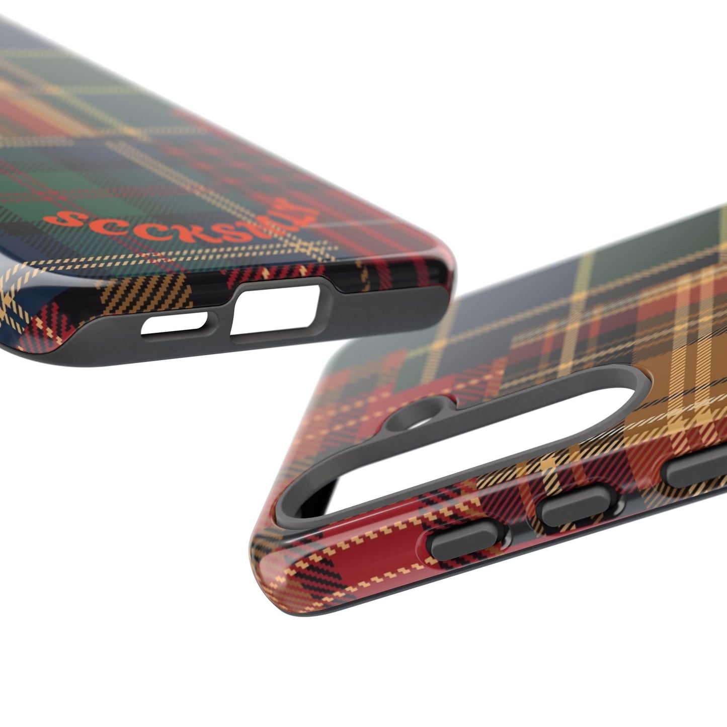 Heritage Hues Patchwork Tough Phone Case for Samsung