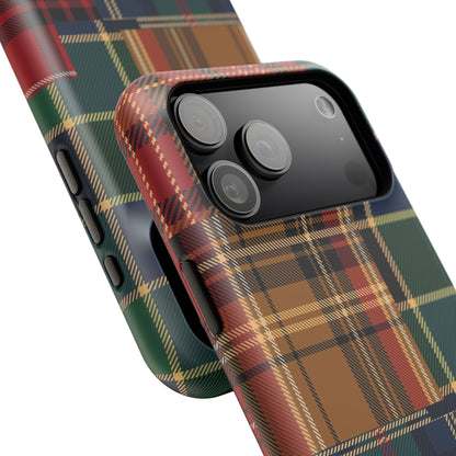 Heritage Hues Patchwork Tough Phone Case for Apple