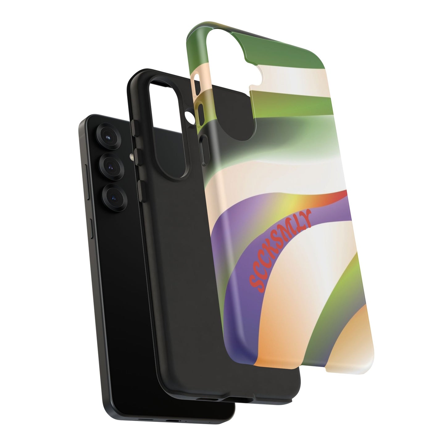 Green Waves Phone Case for Samsung