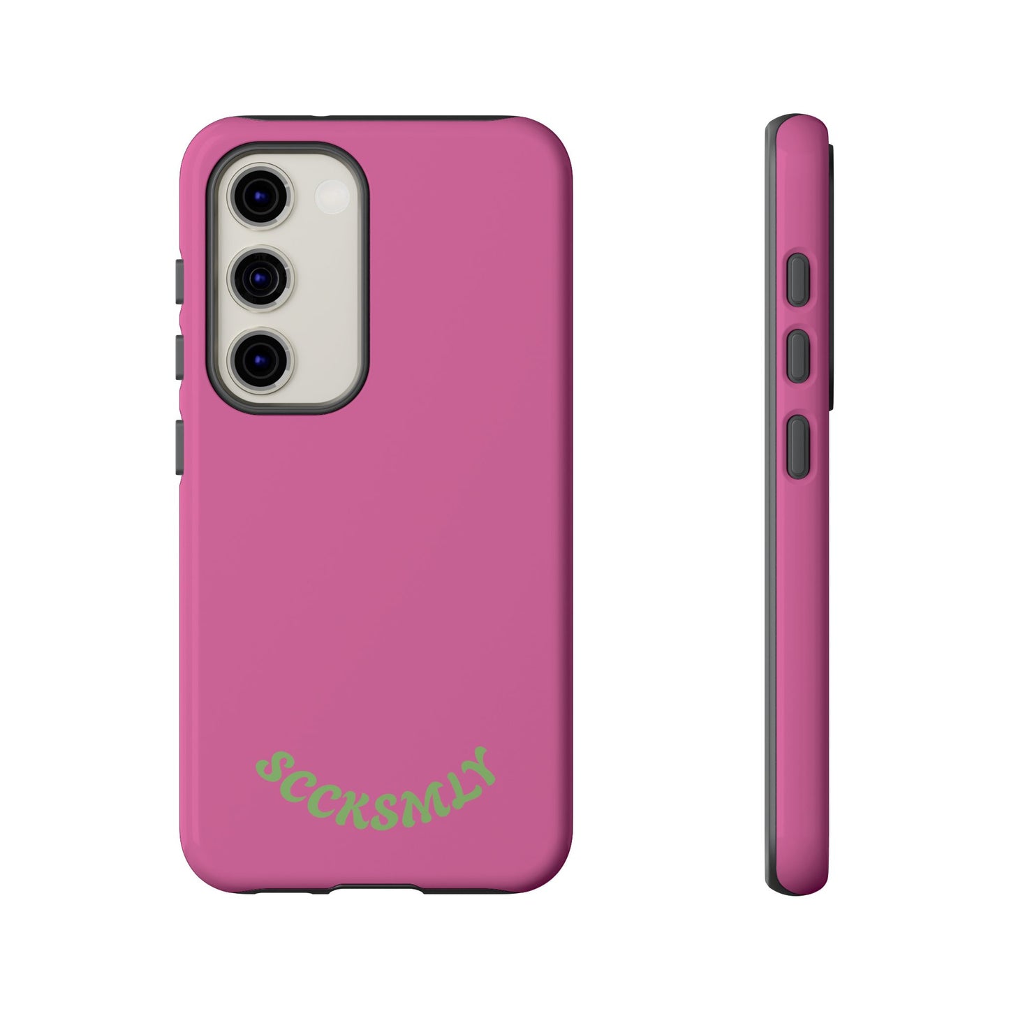 SOLID Sweet Static Pink Tough Case for Samsung
