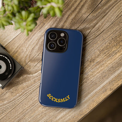 SOLID Cobalt Haze Tough Case for Apple