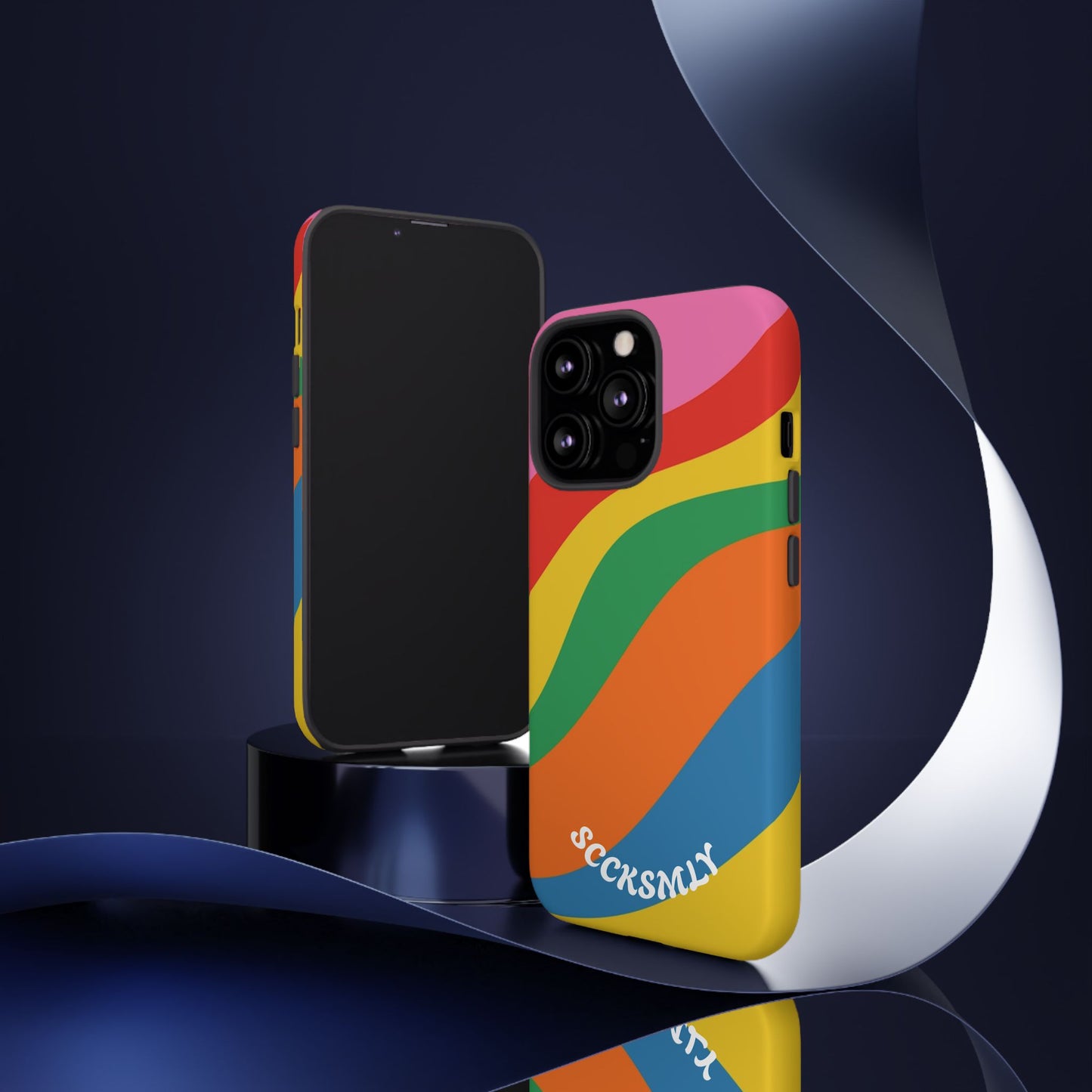 Candy Ribbon Tough Phone Case for Apple