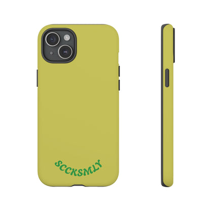 SOLID Lemon Pop Tough Case for Apple