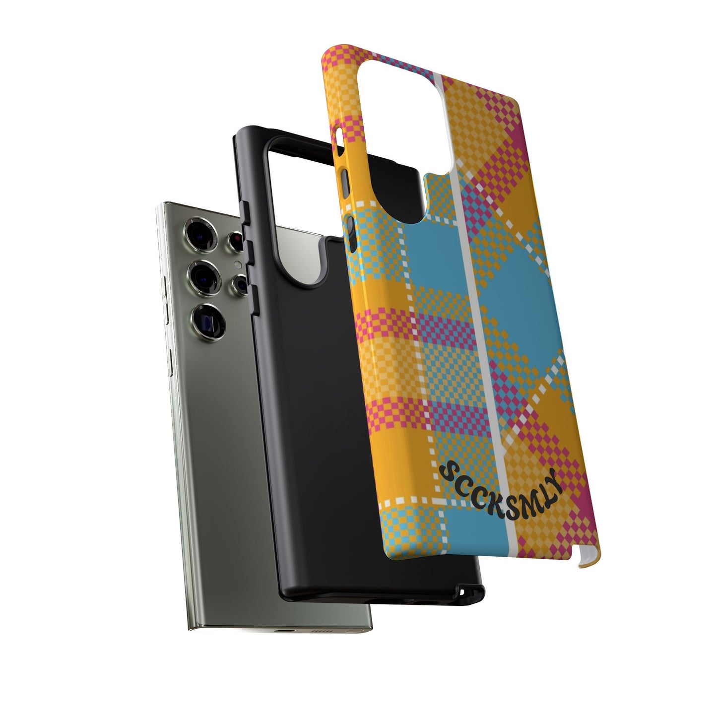 Pattern Punch Phone Case for Samsung