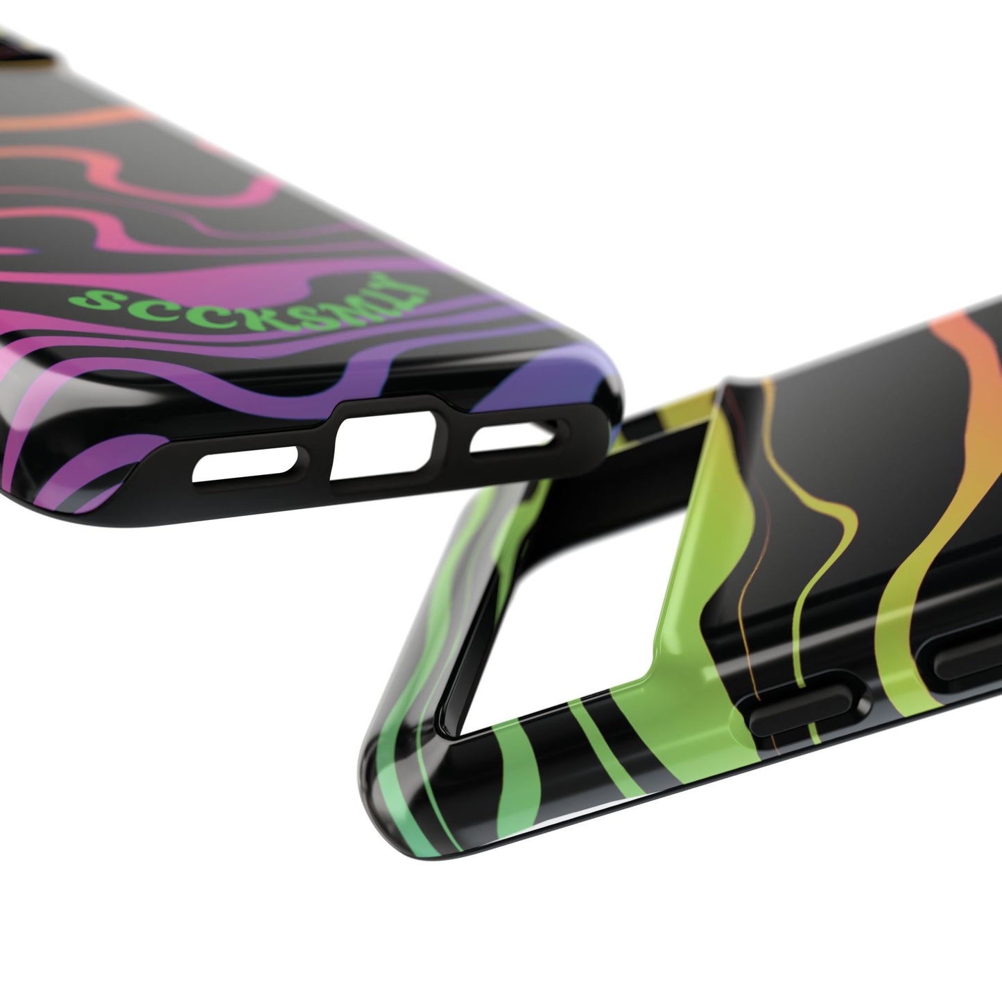 Dark Rainbow Phone Case For Google Pixel