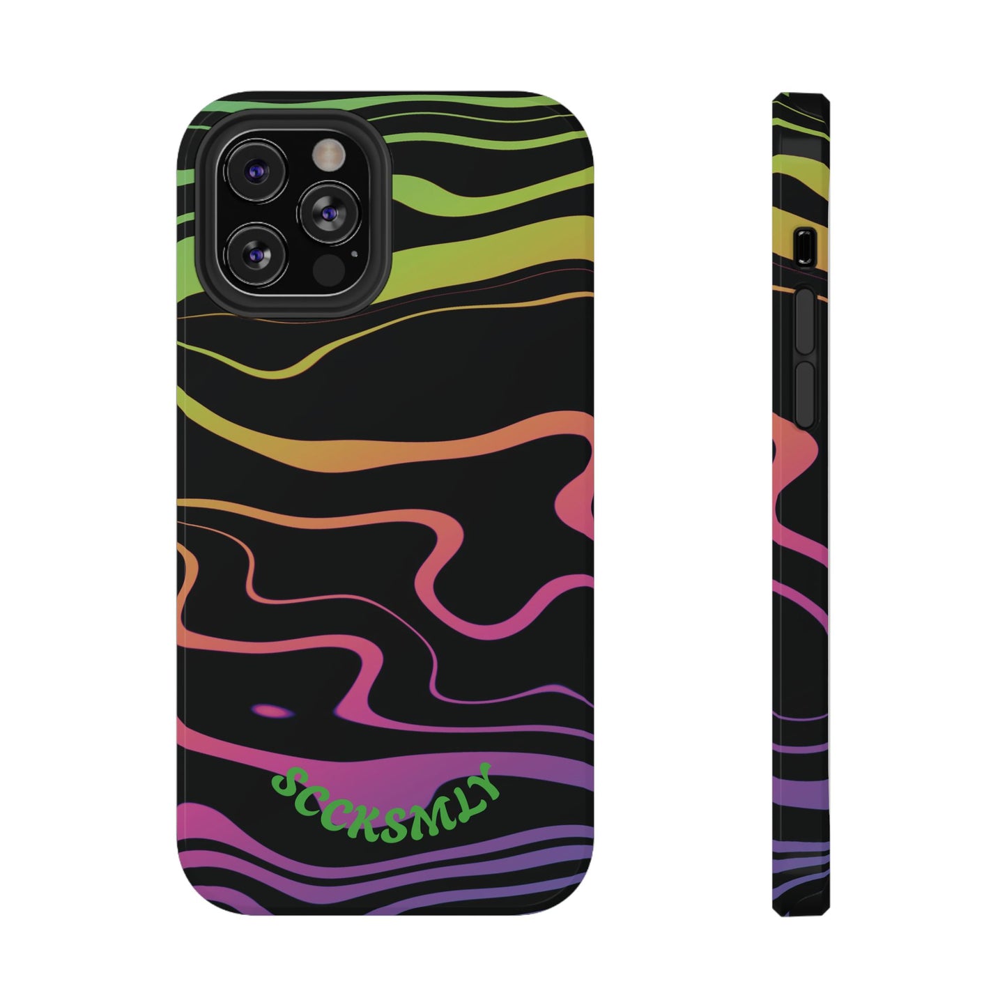 Dark Rainbow Phone Case for Apple