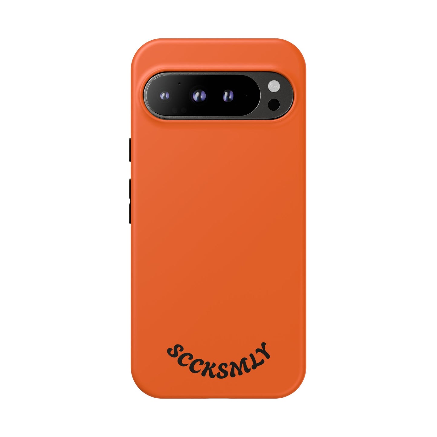 SOLID Tangerine Tough Case for Google Pixel